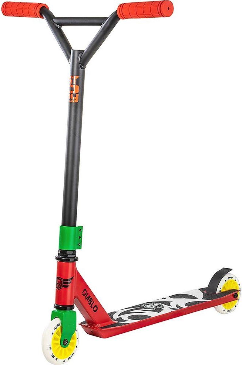 Story Diablo Stuntstep - Red-Black - Aluminium - 2023