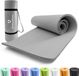 #DoYourFitness dikke yoga mat perfect voor pilates, aerobics, yoga - Yamuna - non-slip, slijtvast - 183 x 61 x 1,5 cm - grijs