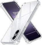 Techsuit Hoesje geschikt voor OnePlus Nord CE5 - Shockproof Silicone Back Cover - Transparant