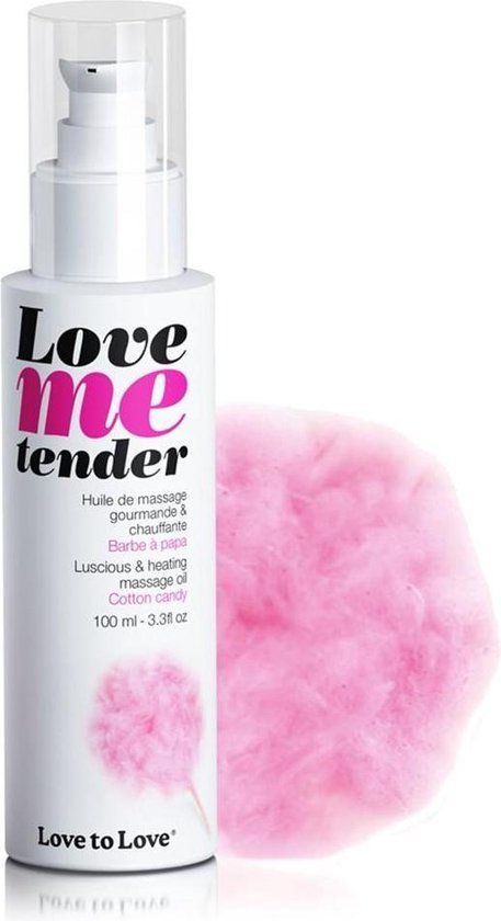 Love to Love Love Me Tender Verwarmende Massageolie Cotton Candy 150 ml