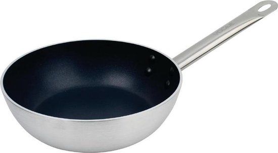 Vogue CB904 - Anti-Aanbak Inductie Sauteuse - 24cm - Horeca & Professioneel