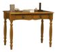 Beaux Meubles Pas Chers Table rectangulaire avec plateau en bois naturel et pieds en bois