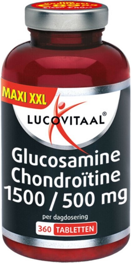 Lucovitaal Glucosamine Chondroïtine 1500/500mg Tabletten