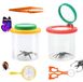 Set d'insectes avec loupe et filet à papillons