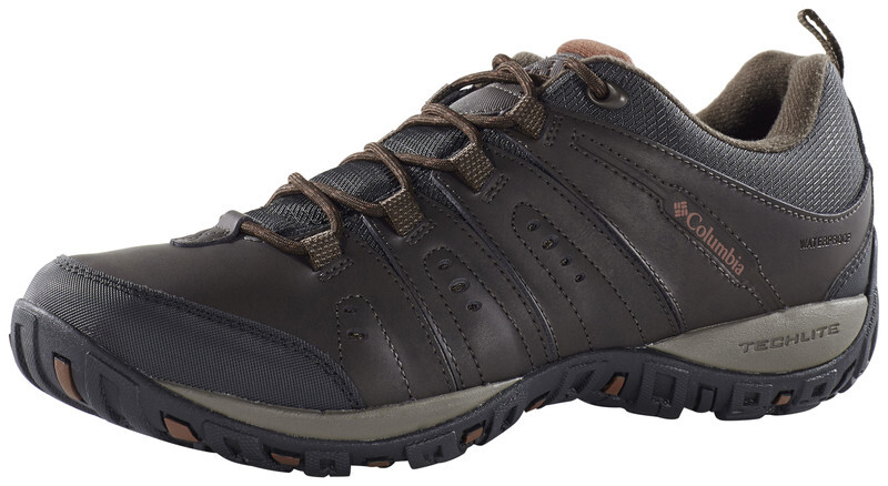 Columbia Peakfreak Woodburn II Schoenen Heren Waterproof bruin 2018 US 9 | 42 Trekking- & Wandelschoenen