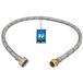 KOTARBAU® Tuyau de raccordement flexible 1/2"x3/8" - Tuyau de raccordement sanitaire 70 cm