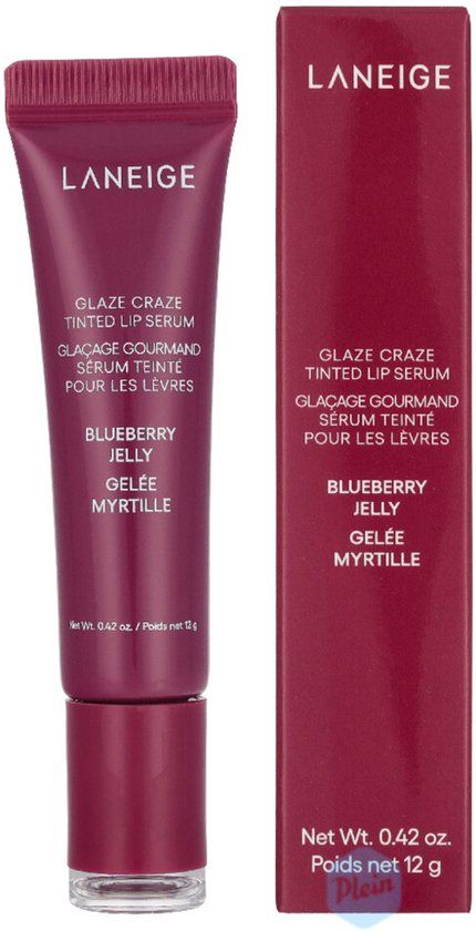 LANEIGE Glaze Craze Tinted Lip Serum - Blueberry Jelly - 12g