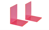 MAUL Acryl Boekensteunen - Roze - 2 stuks