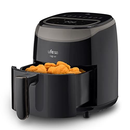 UFESA Jaguar Airfryer - 3.5L - 1200W - 8 Kookprogramma's