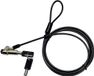 Mcl MJ1A99AZZZ8LENAN7 - Antivol Cable Lock, 1.8 m, Kensington, Key, Black, Stainless Steel