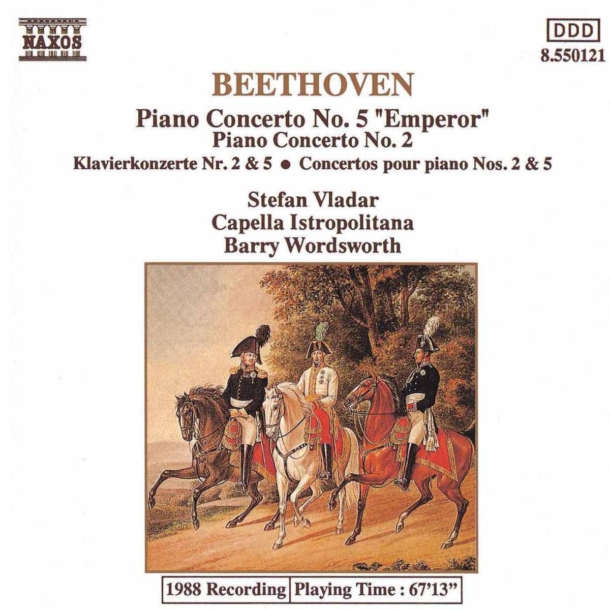 OUTHERE Ludwig Van Beethoven: Concerti Per Piano Nr 1 Opus 15 Nr 5 Opus 73 'imperatore'