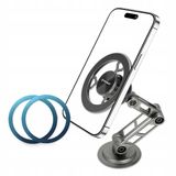 Techsuit MagSafe 2-in-1 Telefoonhouder: Auto & Bureau, Sterke Lijm