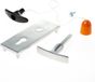 Nemef garniture de porte de garage 3023 pour serrure de porte de garage aluminium F1