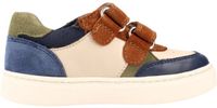Geox Nashik C Lage Sneakers Suède Beige/Navy EU 27 Jongens