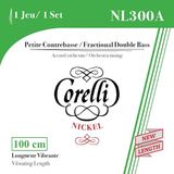 Corelli Contrabas-snaren fractioneel - kleine mensuren D 1/2 302A