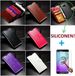 Aml Samsung Galaxy A7 2016 Portemonnee hoes rood met Tempered Glas Screen protector