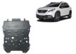 Peugeot Protection inférieure en acier pour moto et boîte de vitesses, convient pour Peugeot 3008, années de modèle 2017-2025