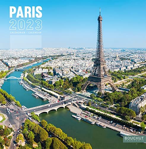 Verlichte kalender "Paris", 30 x 30 cm