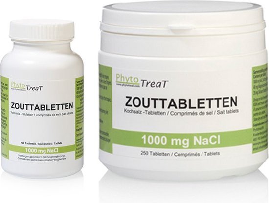 Phytotreat Zouttabletten 1000 mg NACL 250 TB