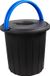 GioStyle Eco Solution Afvalemmer met Handvat 16L - Blauw/Zwart