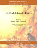 11+ English Practice Papers: Year 5 · Writers, Artists and Thinkers