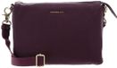 MANDARINA DUCK Leren schoudertas Mellow Leather Crossover Bag Sin (rood)paars