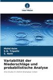 Variabilität Verlag Unser Wissen Variabilität der Niederschläge und probabilistische Analyse
