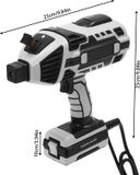 Soudeuse manuelle - Onduleur IGBT - 4,6 kW - 20–200 A - 50/60 Hz - Prise UE - 25×25 cm - Gris