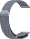 By Qubix Qubix Milanese Bandje voor Garmin Vivoactive 4 / 4L - Space Grey - 22mm
