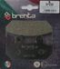 Brenta Remblokken voorzijde Bio ft3143â voor Cagiva Honda