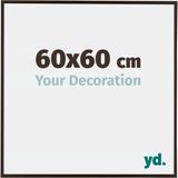yd. Your Decoration - Fotolijst 60x60 cm - Kunststof - Antraciet - Evry