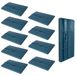 Set van 10 PVC-steunplaten voor gipsplaten, 150x85 mm