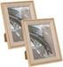 Atmosphera Fotolijstje Java - 2x - beige - 13 x 18 cm