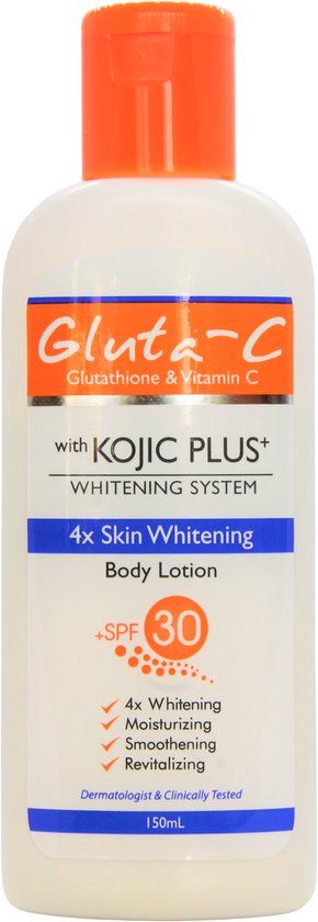 Gluta-C 4x Skin Lightening Bodylotion SPF30 150ml - Unisex - Rijpe huid