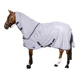 Imperial Riding - Vliegendeken met hals - Reese - Silvergrey - Maat 175