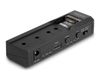 Delock 64252 basisstation voor opslagstations USB 3.2 Gen 2 (3.1 Gen 2) Type-C Zwart
