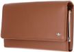 Golden Head Polo RFID Protect Bügelbörse 2801 Cognac