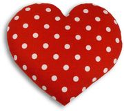 Leschi Warmtekussen Hart Polkadot