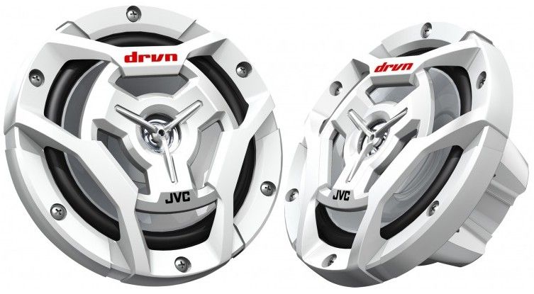 JVC CS-DR6201MW - 2-weg auto luidspreker - 50W - Zwart/Zilver