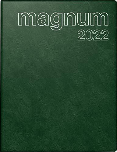 rido/idé 7027042582Buchkalender 2022 magnum PVC grün