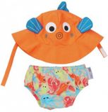 Zoocchini UV zwemluier setje Sushi the Tropical Fish - maat L