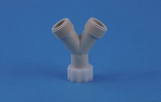 Plieger Nedco Aanvoer Y-stuk 2 x 3/4 buitendraad 1 x 3/4 binnendraad