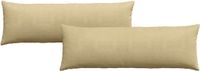 vidaXL Zitkussens 2 stuks Grijs Groen 120 x 40 cm Corduroy stof