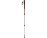 Ferrino Wandelstok Batura 62-135 Cm Zilver/rood Per Paar