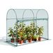 VEVOR Plantenbeschermingstent, 1806x910x1500 mm, Plantenbeschermingsnet met Frame, Deur met Ritssluiting, Winddicht, Plantenkooi/Kas voor Verhoogde Plantenbedden, Buiten, Tuin, Terras