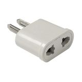 Adaptateur de prise européen UE Europe Espagne vers États-Unis, Américain, États-Unis, Chine, Japon, Canada, Mexique, noir