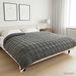 vidaXL Couverture lestée Anthracite 220 x 260 cm 11 kg 100% Coton