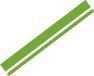 Foliatec Cardesign Sticker - Lines - neon groen - 150x5,8cm