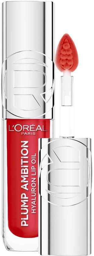 L'Oréal Paris Plump Ambition Hyaluron Lip Oil - 380 Rouge In Love