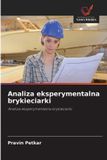 Analiza OmniScriptum SRL Analiza eksperymentalna brykieciarki
